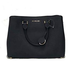 Savannah Large Saffiano Leather Satchel